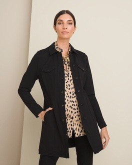 Elongated Ponte Jacket | Chico's