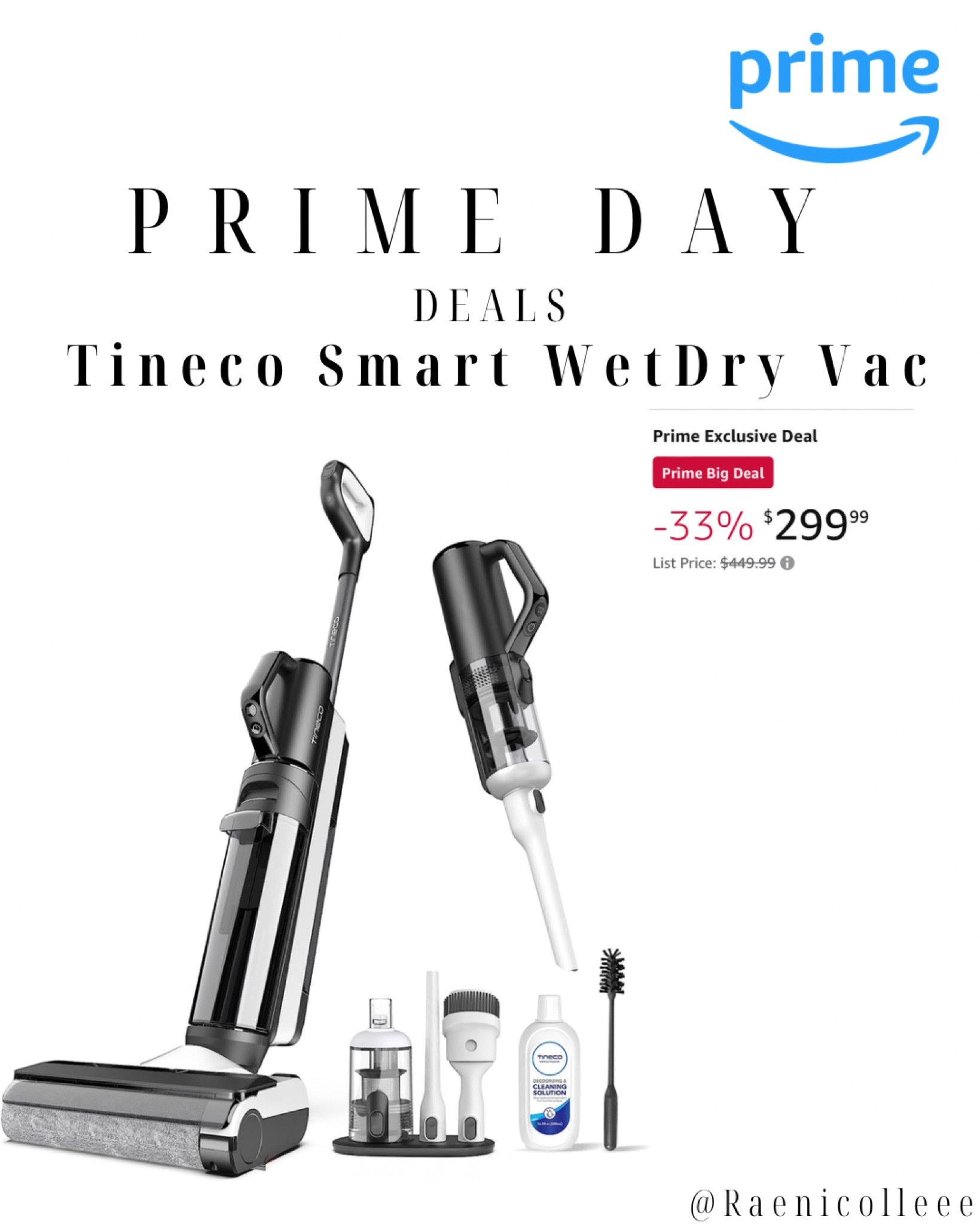 Amazon Prime Day Deals! Tineco Smart Wet Dry Vac! Great gift idea or a gift for yourself! 

Prime Day Deals, Amazon Deals, Prime Day, Gift Idea

#LTKsalealert #LTKxPrime #LTKHolidaySale