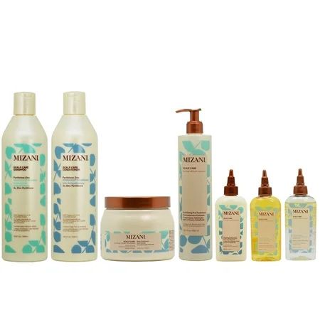 Mizani Scalp Care All in one system (Shampoo + Conditioner + DeepCoditioner 16.9oz + Pre-Treatment 1 | Walmart (US)