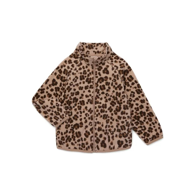 Wonder Nation Toddler Microfleece Zip Jacket, Size 12M-5T | Walmart (US)