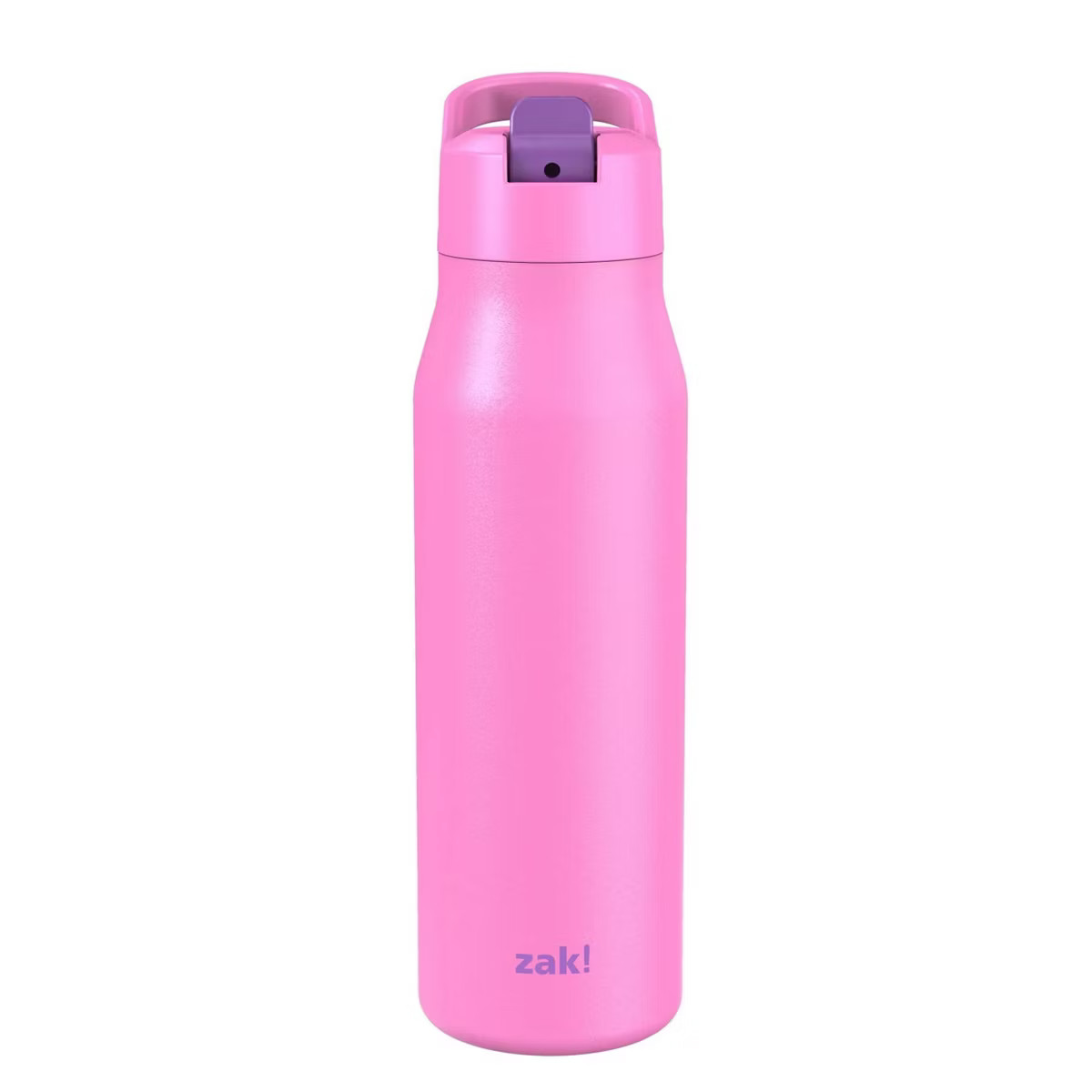 Zak Designs 20 fl oz Double Walled Stainless Steel Tranquility Insulated Straw Bottle | Target