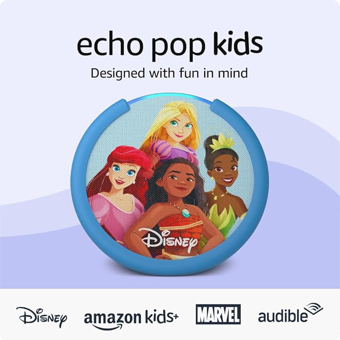 Amazon Echo Pop Kids (newest model), Designed for kids, with Alexa+ Early Access, parental contro... | Amazon (US)
