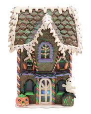 9.5in Led Haunted Gingerbread House | Marshalls