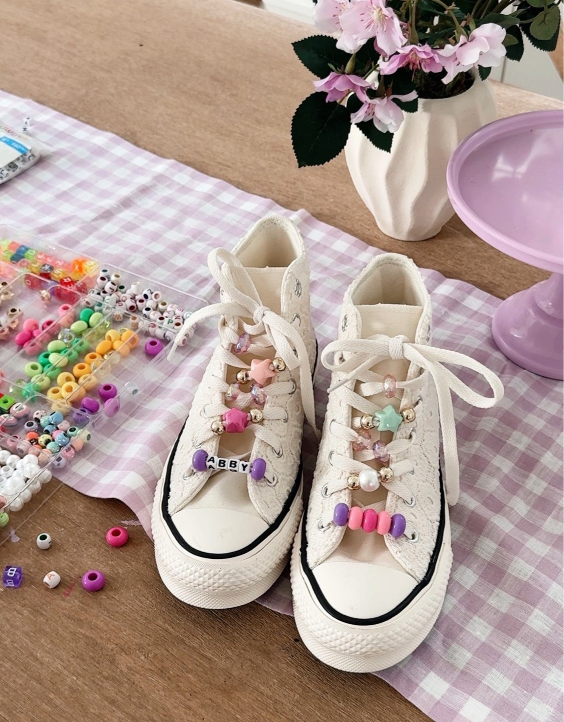 Shoelace DIY upgrade for BTS✨💜

#LTKKids #LTKmomlife