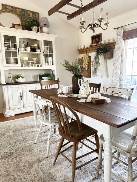 Cozy farmhouse cottage with pops of prints and colors 

#LTKstyletip #LTKhome #LTKSeasonal