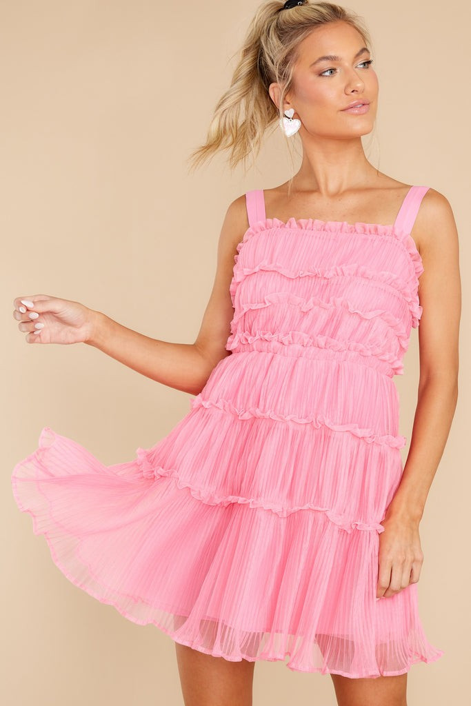Cheap Frills Pink Dress | Red Dress 