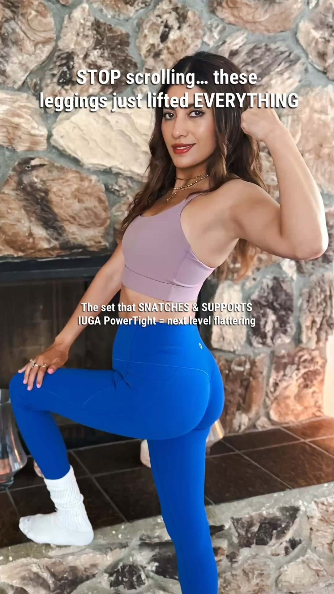 This IUGA PowerTight set is THAT girl 😍🍑 The leggings are buttery soft, ultra-flattering with a booty lift effect, and no front seam for a smooth, sculpted look. Perfect for high-intensity workouts or everyday wear. The matching sports bra is soft, supportive, and comes with removable pads for the perfect fit. A must-have activewear set 🤍✨
25% off code cinthia25
Size S

IUGA PowerTight leggings, butt lifting leggings, no front seam leggings, seamless workout set, activewear, high waisted leggings, sculpting leggings, gym outfit women, workout set women, supportive sports bra, removable pads sports bra, athleisure outfit, fitness outfit, squat proof leggings, buttery soft leggings, flattering gym set. Gift ideas

#LTKfit #LTKactive #LTKfinds #iuga #iugayoga #PowerTight #gymset #workoutoutfit #athleisurewear #fitnessstyle #bootyliftleggings #seamlessleggings #amazonfinds #momfit

#LTKActive #LTKTall #LTKfitnessgoals