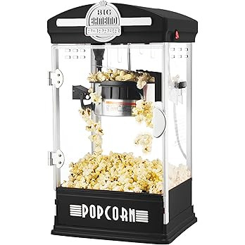 Amazon.com: Popcorn Machine - Big Bambino Old-Fashioned Popper with 4-Ounce Kettle, Measuring Cup... | Amazon (US)