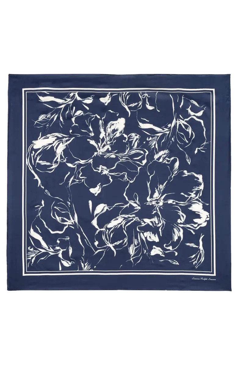 Artisitic Silk Square Scarf | Nordstrom