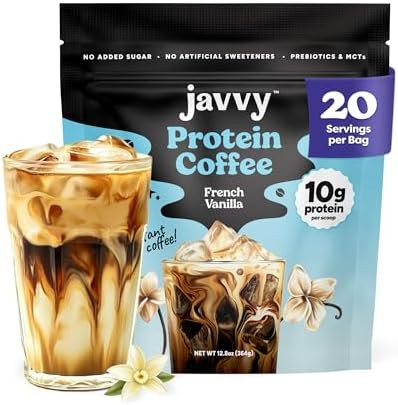 French Vanilla Protein Iced Coffee - Premium Whey Protein & Instant Iced Coffees - 100% Natural C... | Amazon (US)
