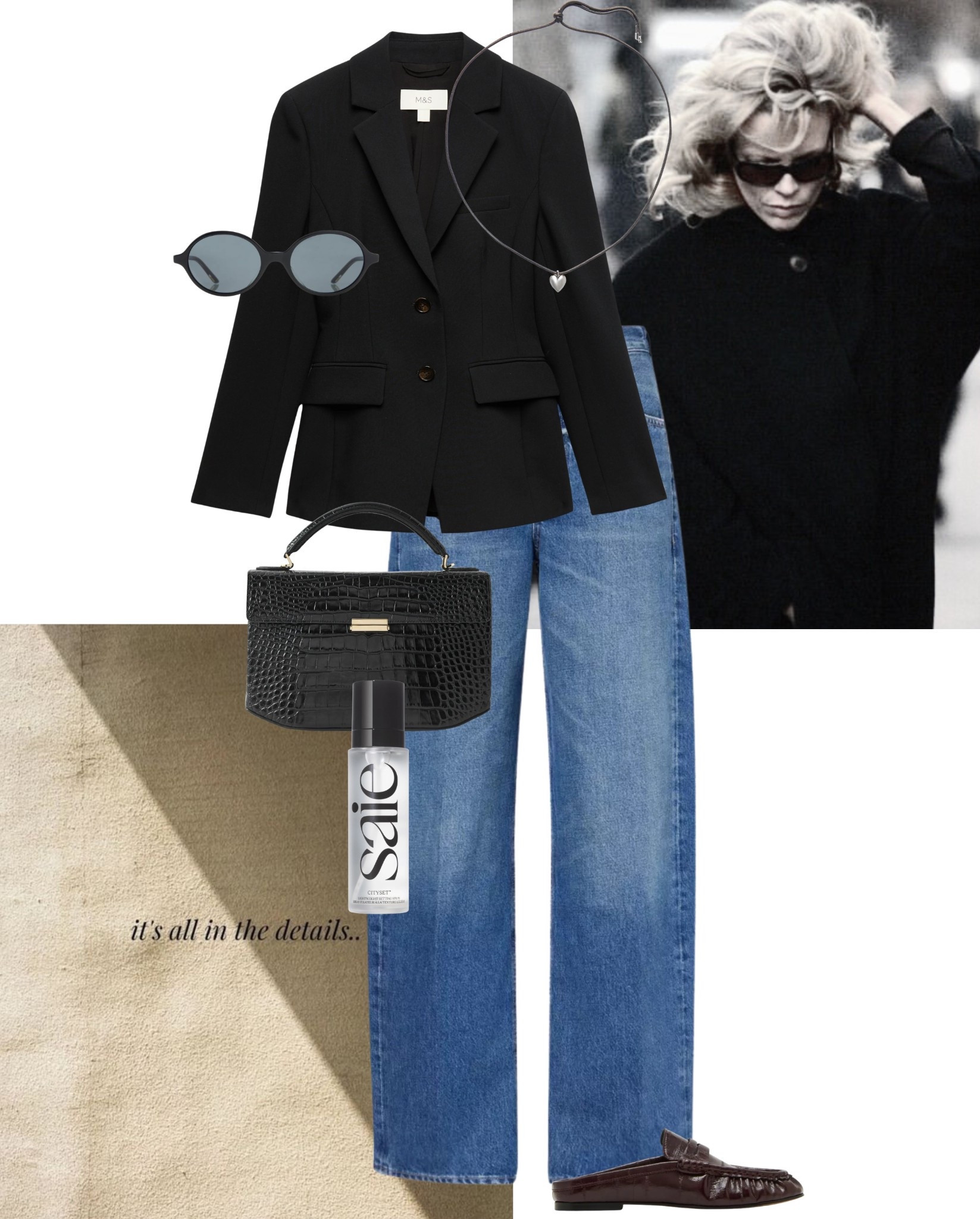 Spring Outfit 6

Blazer | jeans | Accessories | loafers  | Jewellery | Workwear | Styling 

#LTKspring #LTKstyletip #LTKuk