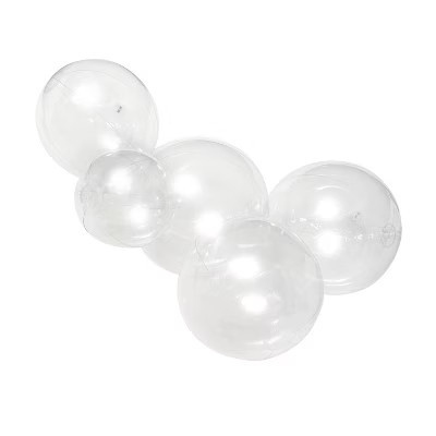 MINNIDIP Balloon Garland 5 Cluster in Clear | Target