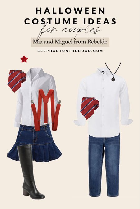 Halloween Costume for Couple. Mia and Miguel from Rebelde 

#LTKSeasonal #LTKunder50