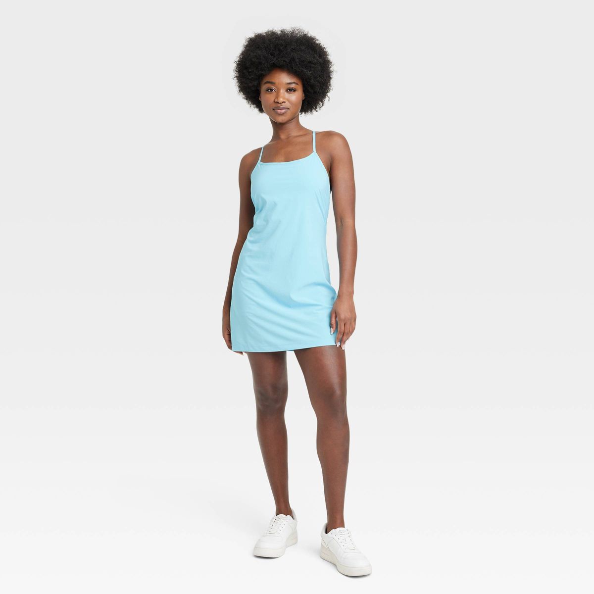 Women's Flex Strappy Active Dress - All In Motion™ Light Blue M | Target