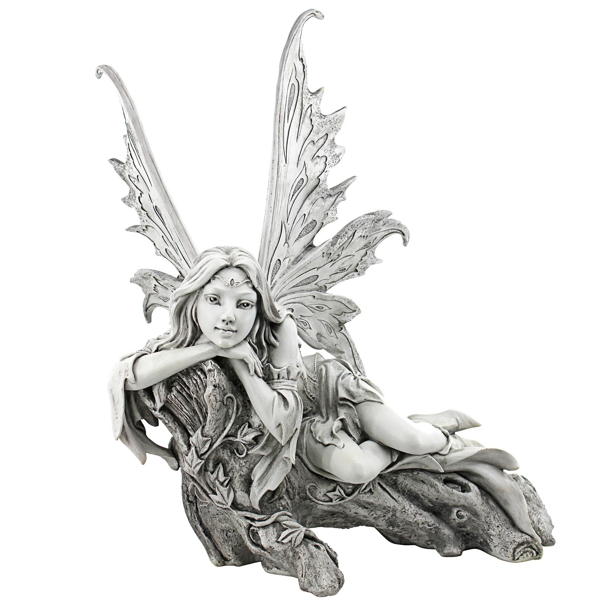 Design Toscano Pause To Ponder Fairy Statue & Reviews | Wayfair | Wayfair North America