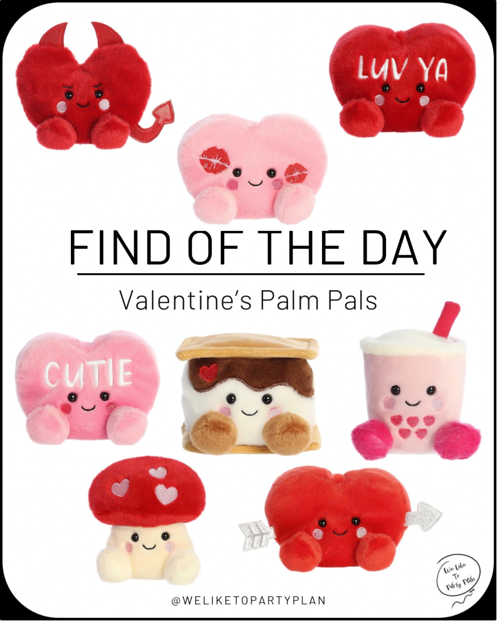 Aurora Adorable Valentine's Day Palm Pals - Found on Amazon! So So Cute ❤️🩷

#findoftheday #foundonamazon #valentinesdaygifts #palmpals #valentinesdaykids 

#LTKGiftGuide #LTKSeasonal #LTKKids