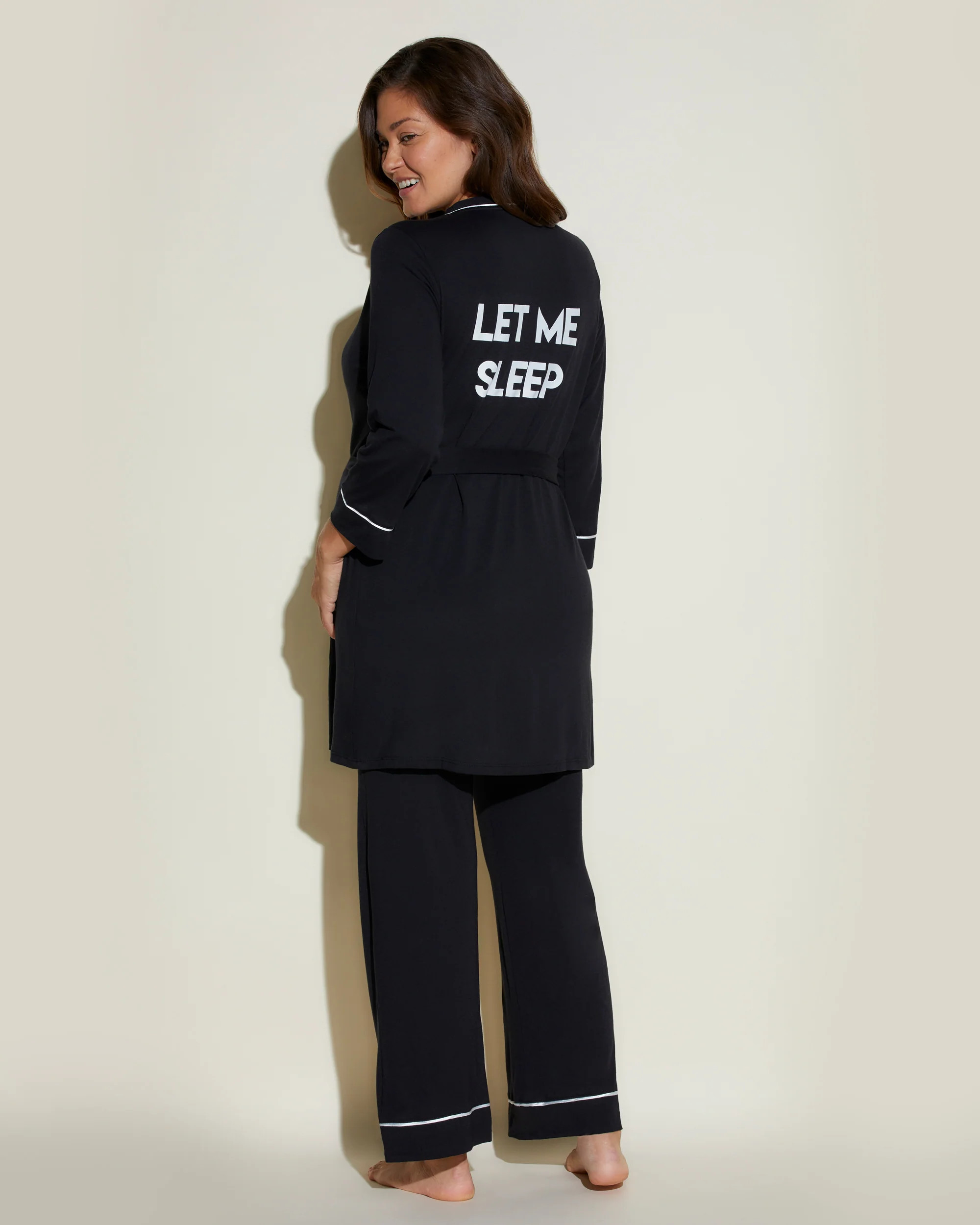 Bella Nursing 3 piece set with print robe | Cosabella