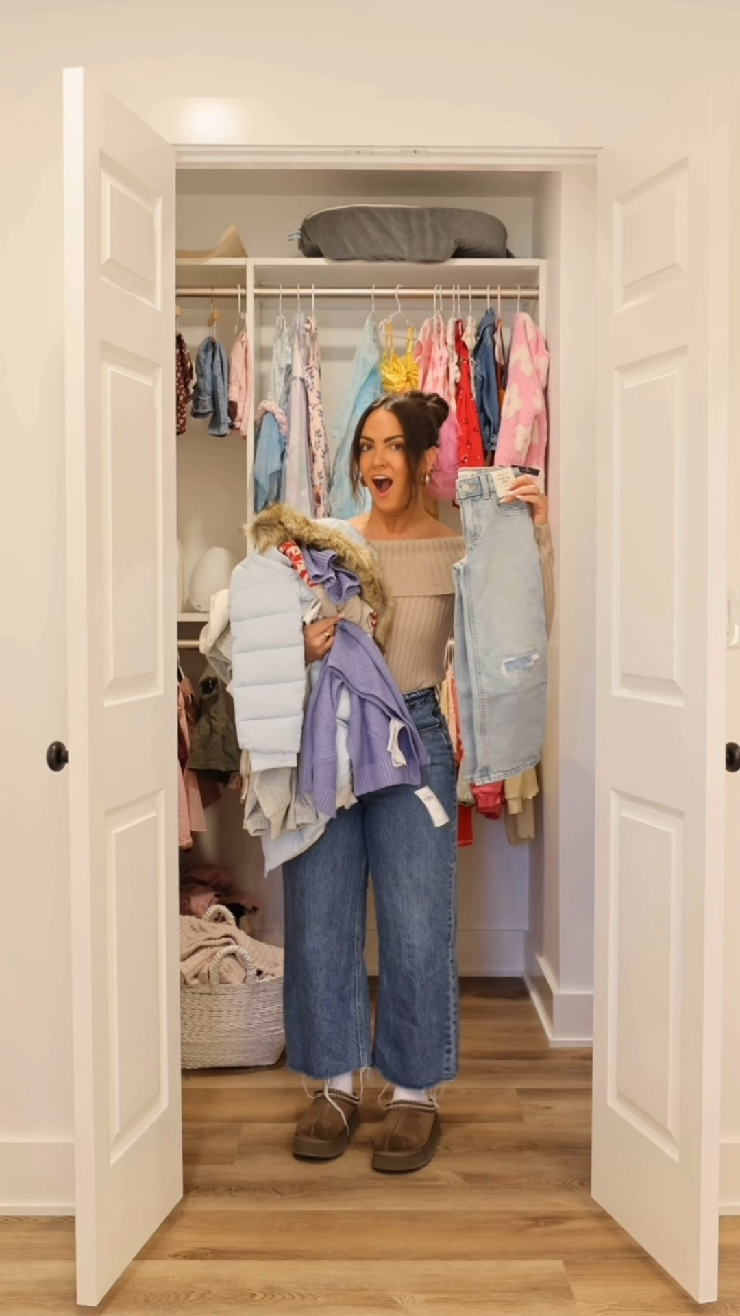 #AbercrombiePartner First ever @abercrombiekids haul for Emmy for the holiday!! You know my own closet is stocked up with @abercrombie, so I had to pick Emmy up a few styles of her own! Abercrombie is also having 25-50% off everything 11/24-12/1 with code CYBERAF! #liketkit 

Offer valid in stores and online from 11/24/2025-12/1/2025 in US/CA. Excludes clearance and gift cards. Online price reflects discount. 

*Use code CYBERAF to get an additional 15% off everything in stores and online at checkout from 11/24/2025-12/1/2025 in US/CA. Excludes clearance and gift cards. See details online.

#abercrombiepartner @abercrombie @abercrombiekids @shop.ltk #liketkit