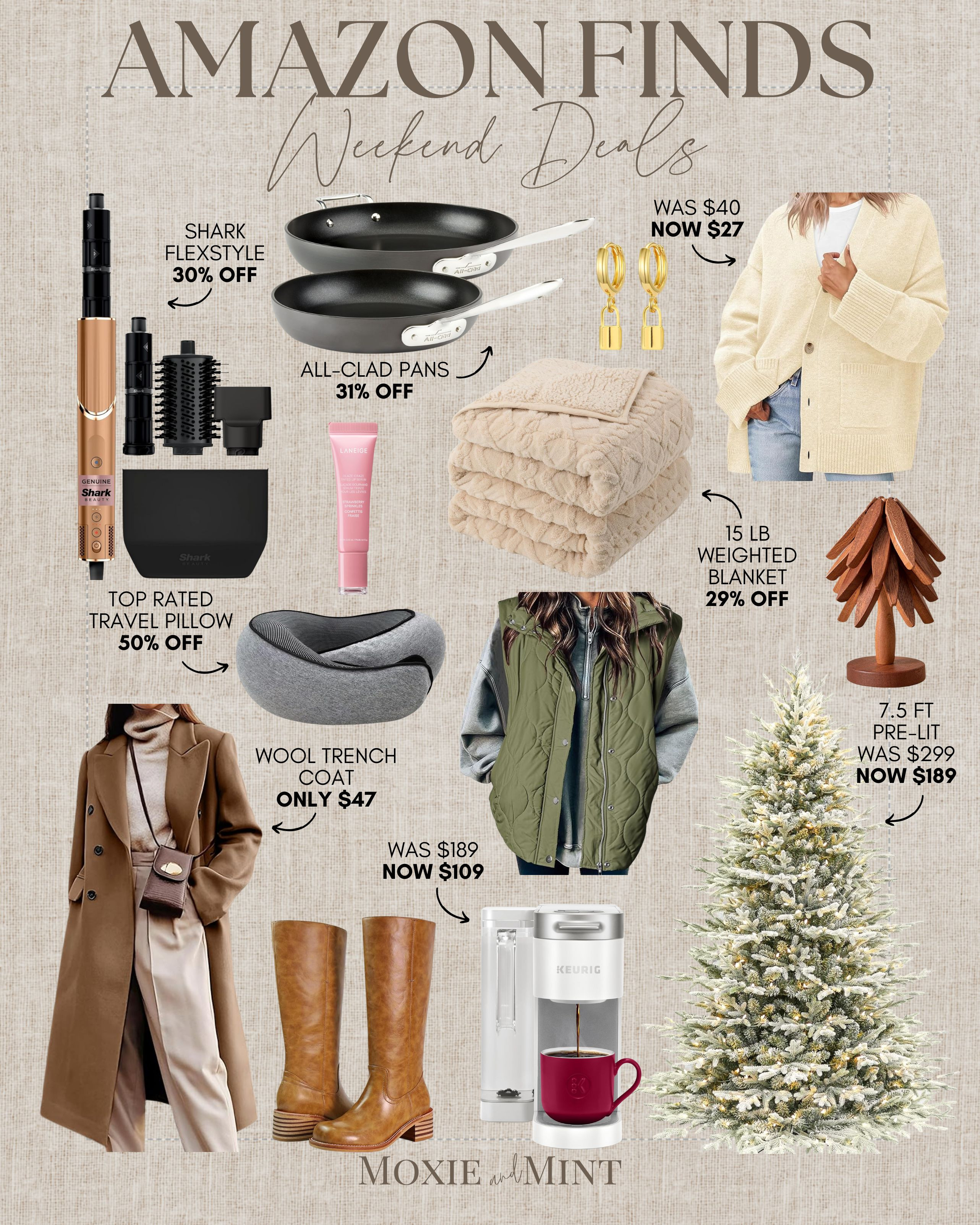 Amazon Weekend Deals!
Amazon Favorite Finds / Amazon Home / Amazon Fashion / Amazon Beauty / Amazon Deals / Holiday Deals / Neutral Home Decor / Neutral Home Furniture / Neutral Wardrobe / Amazon Best Sellers / Amazon Furniture / Neutral Decorative Accents / Winter Home / Winter Outfits / Winter Sweaters / Winter Jackets / Trendy Outfits / Neutral Outfits / Organic Modern Home / Winter Candles / Winter Greenery / Winter Stems / Winter Throw Pillows / Winter Flats / Winter Sneakers / Gold Jewelry / Winter Kitchen / Winter Bath / Aesthetic Travel / Winter Framed Art / Trendy Outfits / Trendy Beauty Products / Aesthetic Home / Coffee Table Decor / Fall Accessories / Patio Decor / Fall Dinnerware / Winter Colors / Winter Throw Blankets / Seasonal Favorites / Winter Tablescape / Winter Dining / Winter Front Porch / Holiday Home / Aesthetic Holiday / Winter Bedding / Living Room Furniture / Bedroom Furniture / Entryway Furniture / Holiday Decor / Holiday Front Porch / Norfolk Pine / Christmas Decor /  

 #LTKHoliday #LTKSeasonal #LTKSaleAlert