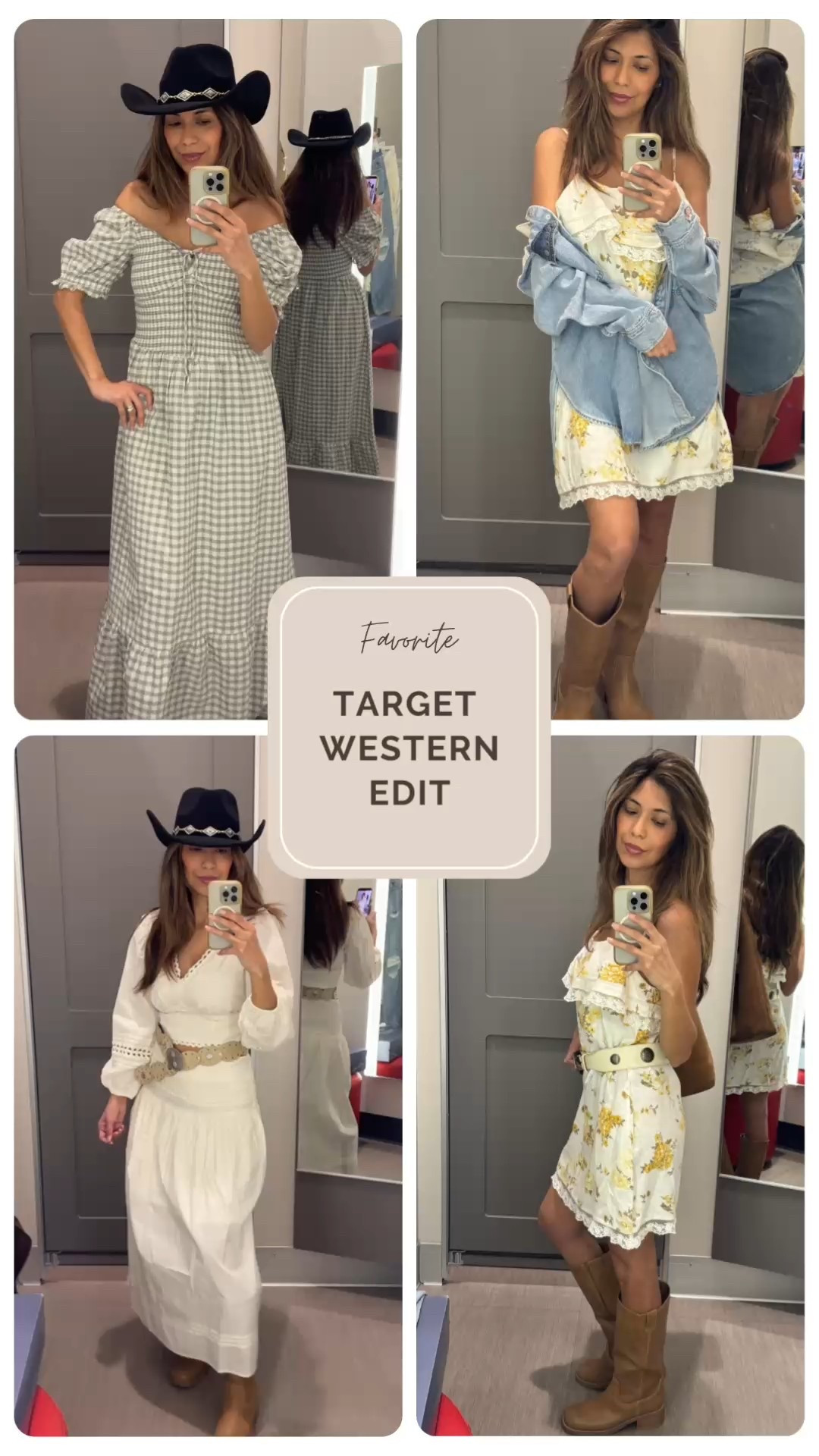 Western Edit! 
Rodeo outfit 
Spring dress 
#targetnewarrivals

#LTKOver40 #LTKgrwm #LTKTravel