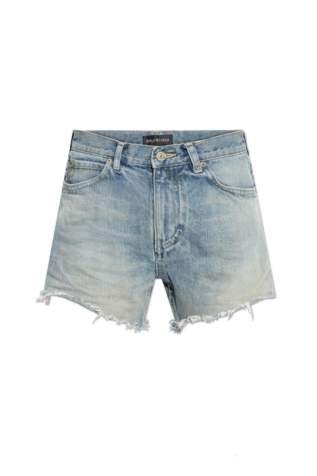 Balenciaga Mini Denim Shorts | Cettire Global