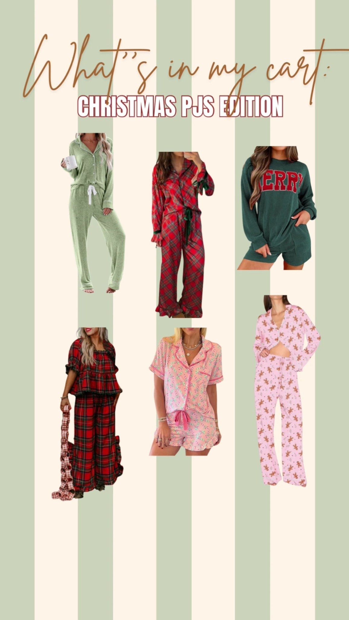 Cute pjs / pajamas for Mom on Christmas morning!! 

Pink + fun bows + ruffles, these are all giving “boutique look” with Amazon prices! 🙌🏻🎄

#LTKGiftGuide #LTKHoliday #LTKFindsUnder50