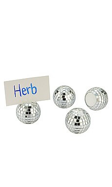 Disco Placecard Holders Set
                    
                    Chefanie | Revolve Clothing (Global)