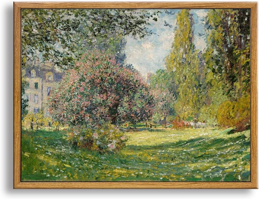 Meadow with Flowers Vintage Wall Art Prints Decor | Amazon (US)