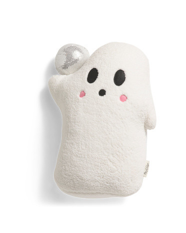 15x17 Ghost With Disco Ball Shaped Pillow | TJ Maxx