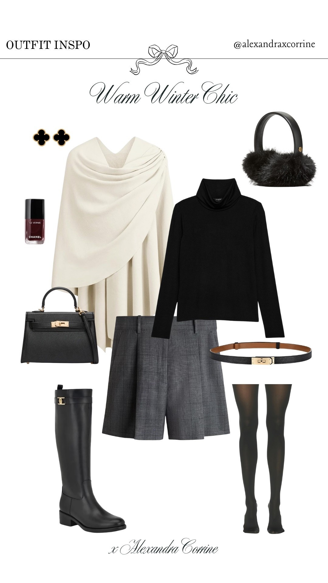 Warm winter chic outfit inspo 🐩🤍

Preppy chic style, outfit ideas, winter outfit inspo, shawl, wrap cardigan, turtleneck, knitwear, fleece lined, knee high boots, neutral outfit inspo, winter accessories

#LTKStyleTip #LTKSeasonal