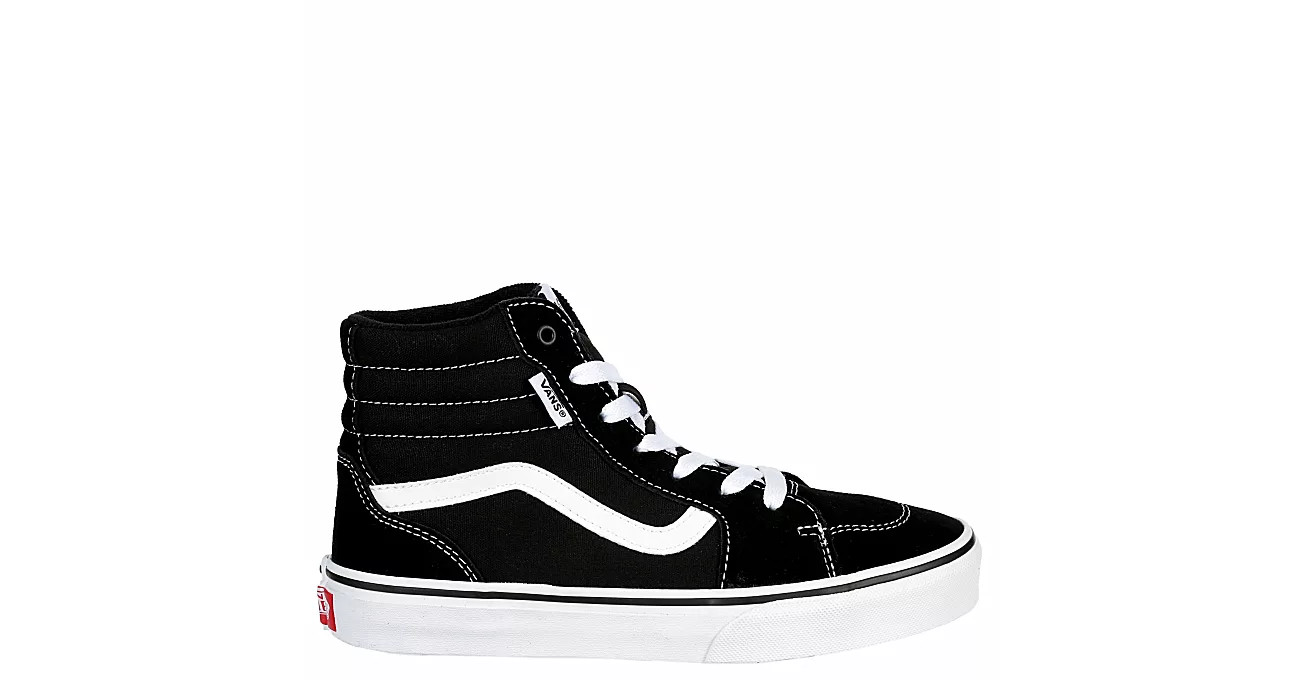 Vans Boys Filmore High Top Sneaker - Black | Rack Room Shoes