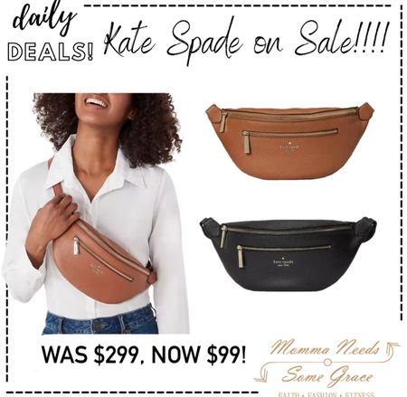 Kate Spade belt bag! 

#LTKitbag #LTKfindsunder100 #LTKsalealert