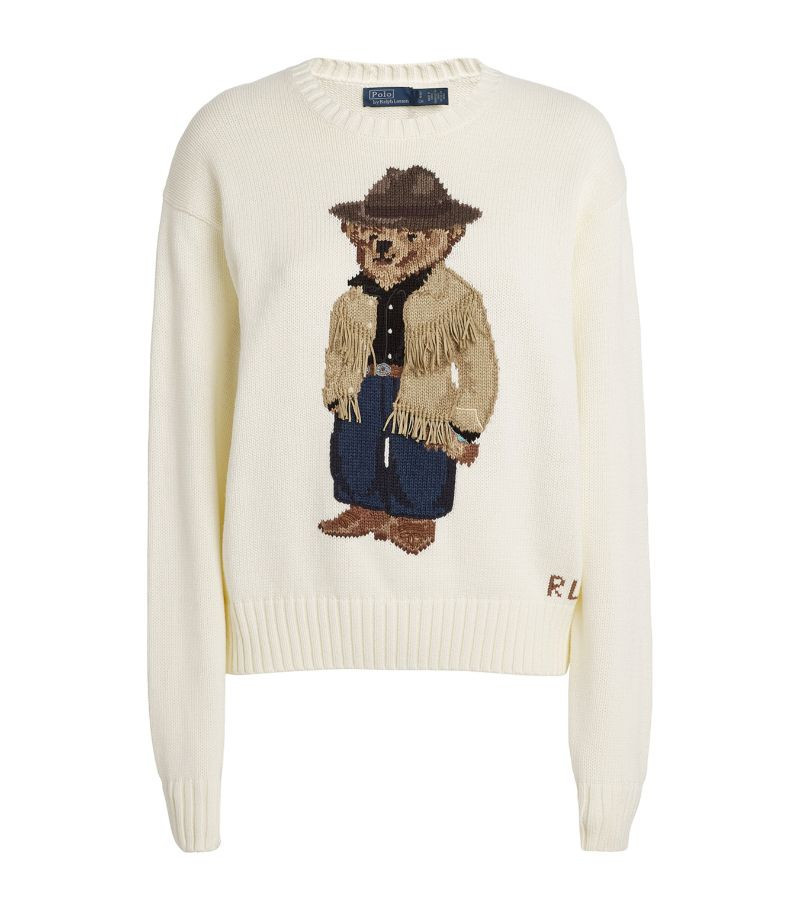 Polo Ralph Lauren Western Polo Bear Sweater | Harrods