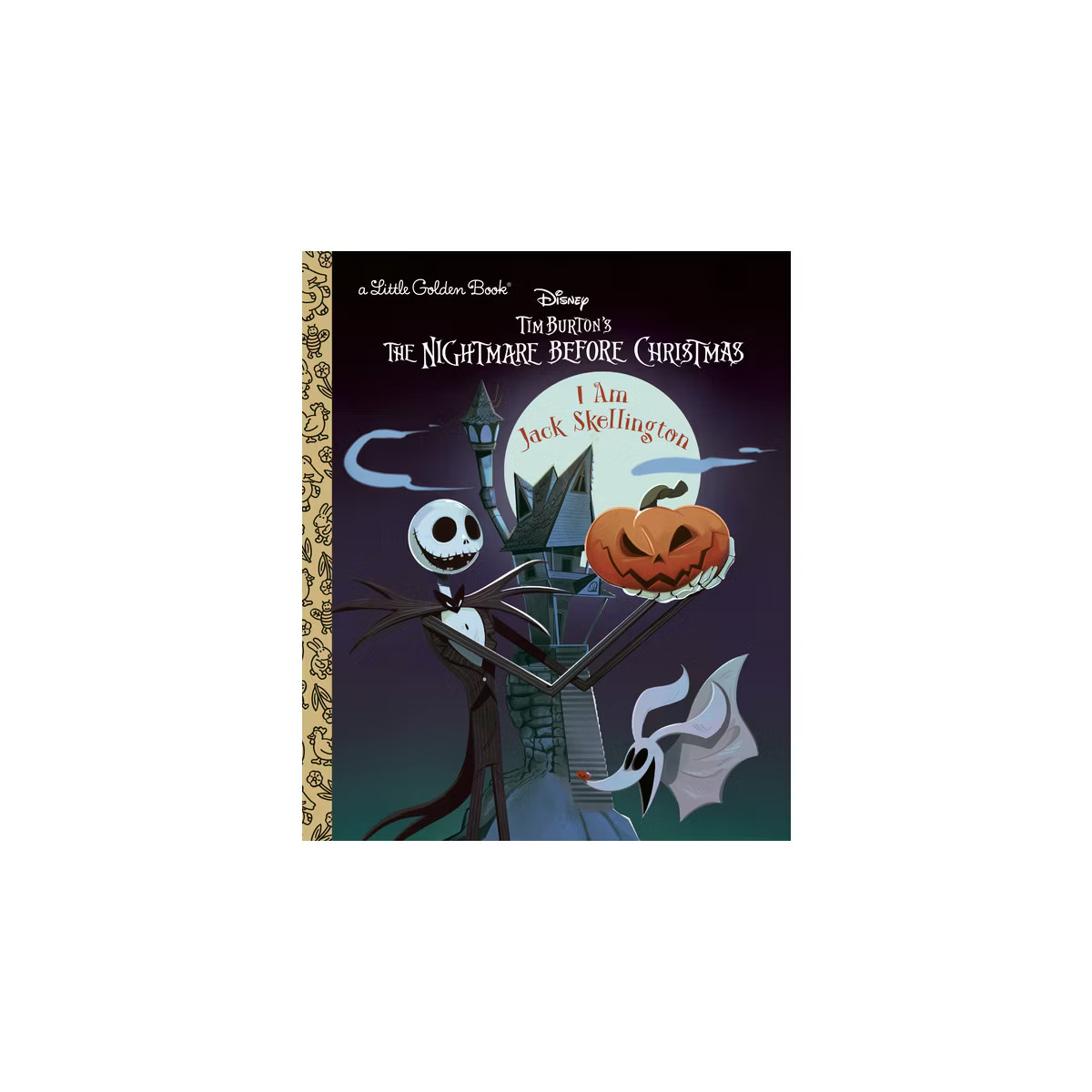 I Am Jack Skellington (Disney Tim Burton's the Nightmare Before Christmas) - (Little Golden Book)... | Target