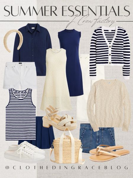 Summer essentials from J. Crew Factory 


#LTKfindsunder100 #LTKstyletip #LTKfindsunder50