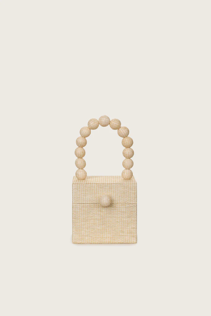 EOS TOP HANDLE BAG - SAND | Cult Gaia - US