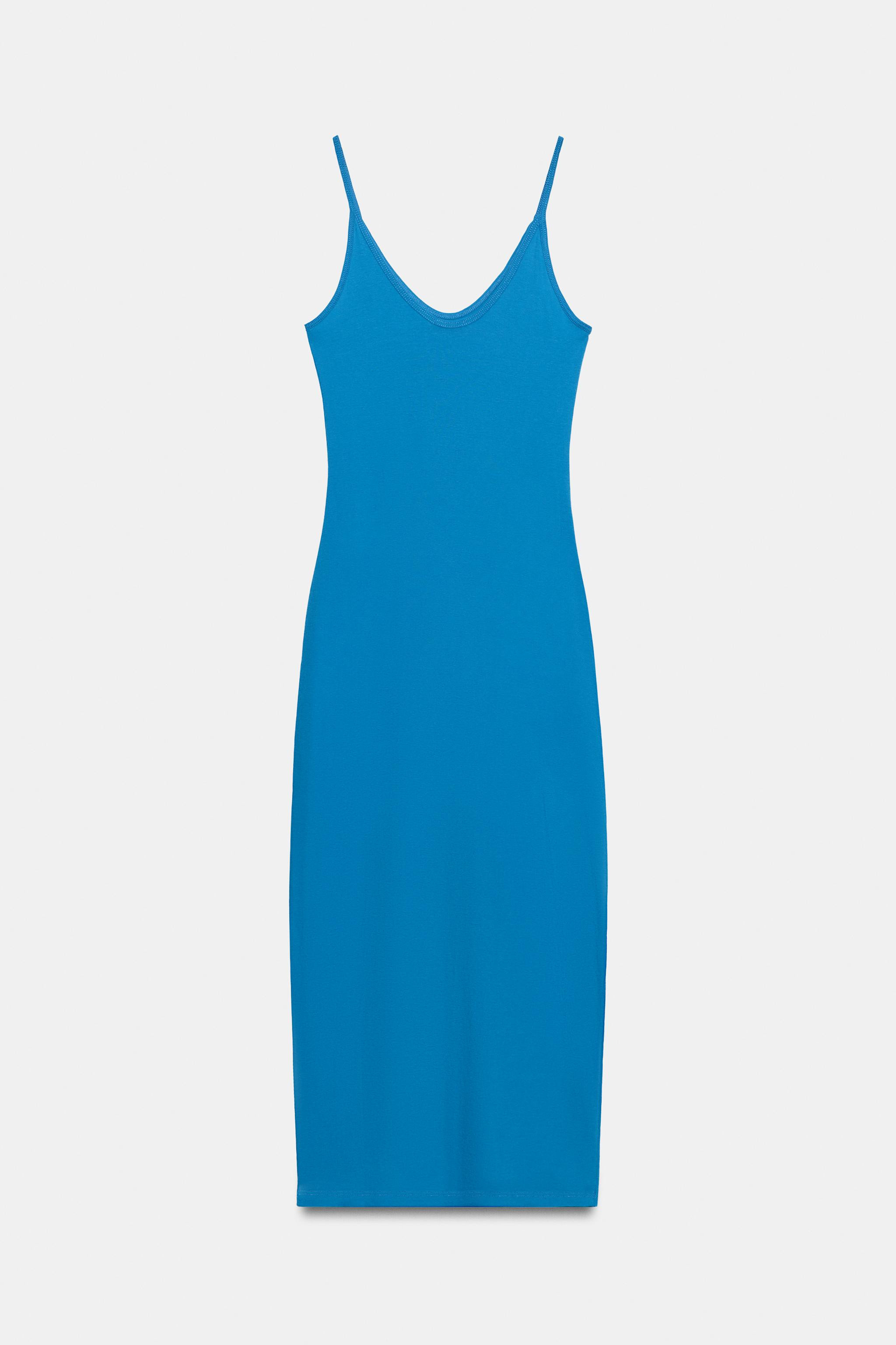 LONG STRAP DRESS | Zara US