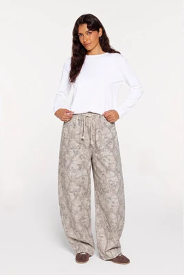 Pull-On Barrel Pant | nuuds Camo S | nuuds