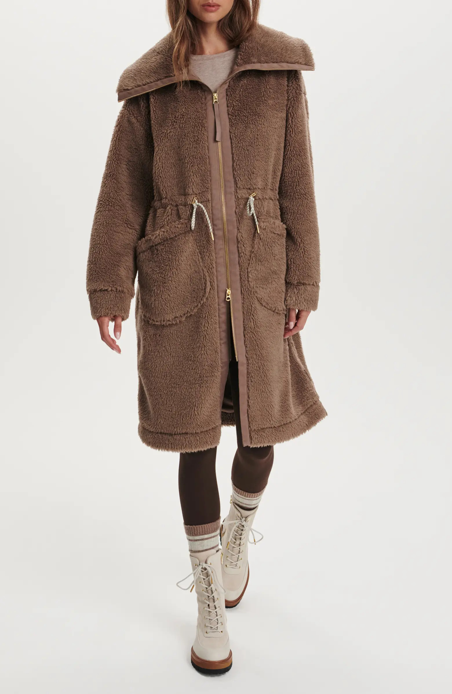 Logan Faux Shearling Coat | Nordstrom
