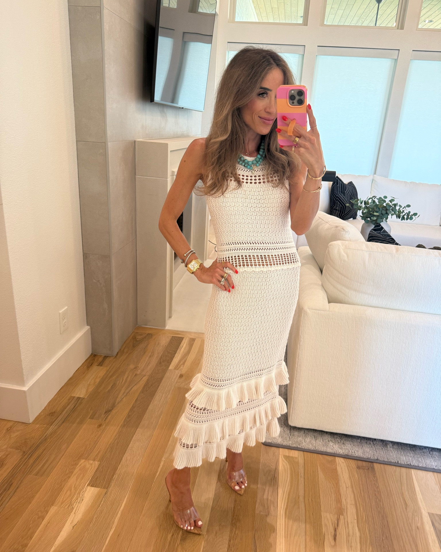 I love this $40 ruffle dress! So cute and looks way more expensive. Wearing size xs

#LTKPetite #LTKOver40 #LTKSeasonal