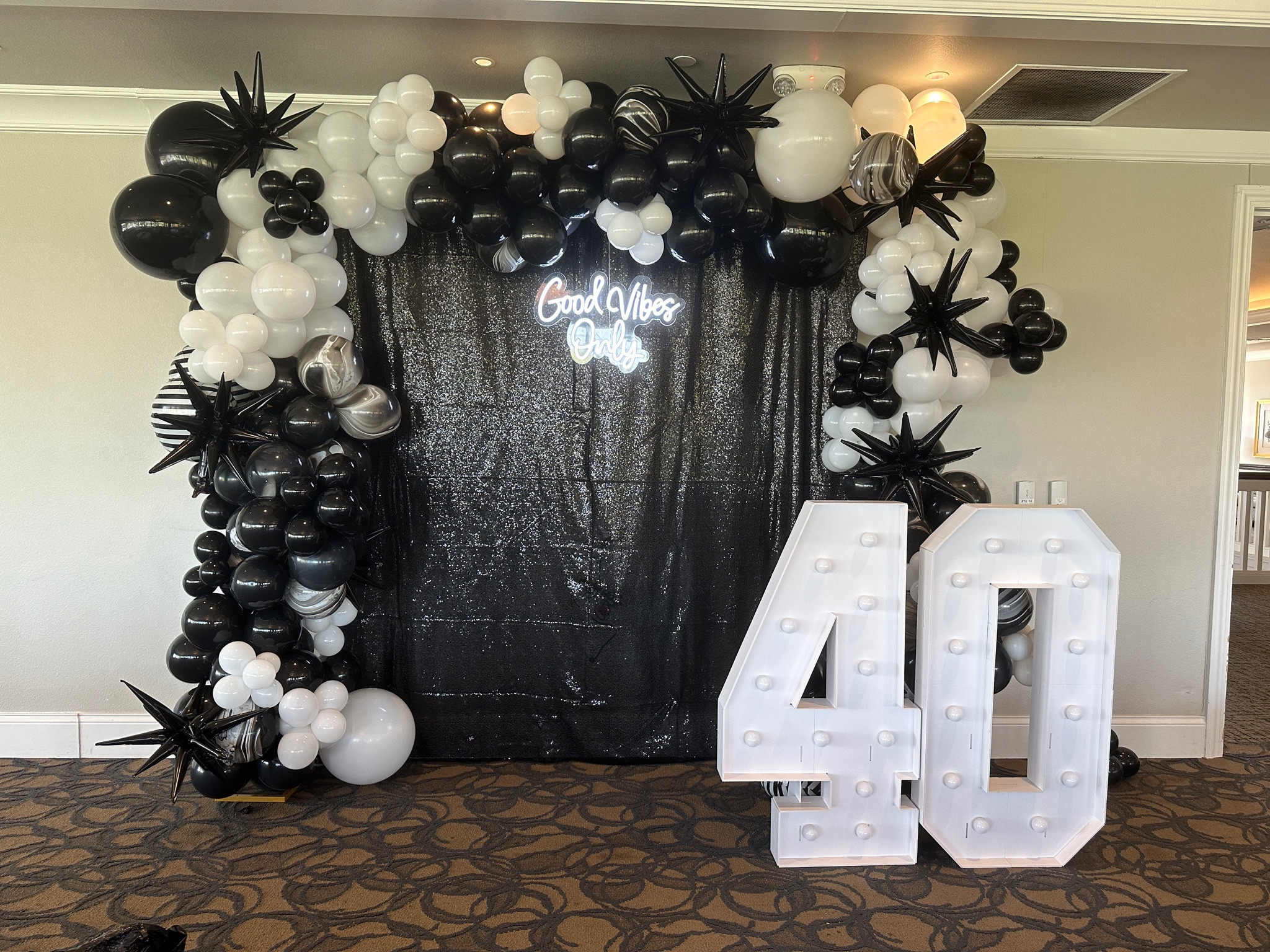 Helped with a 40th birthday setup over the weekend!  SO much fun! 
#40thbirthday #marqueeletters #40 #birthdays

#LTKParties #LTKFamily #LTKSeasonal