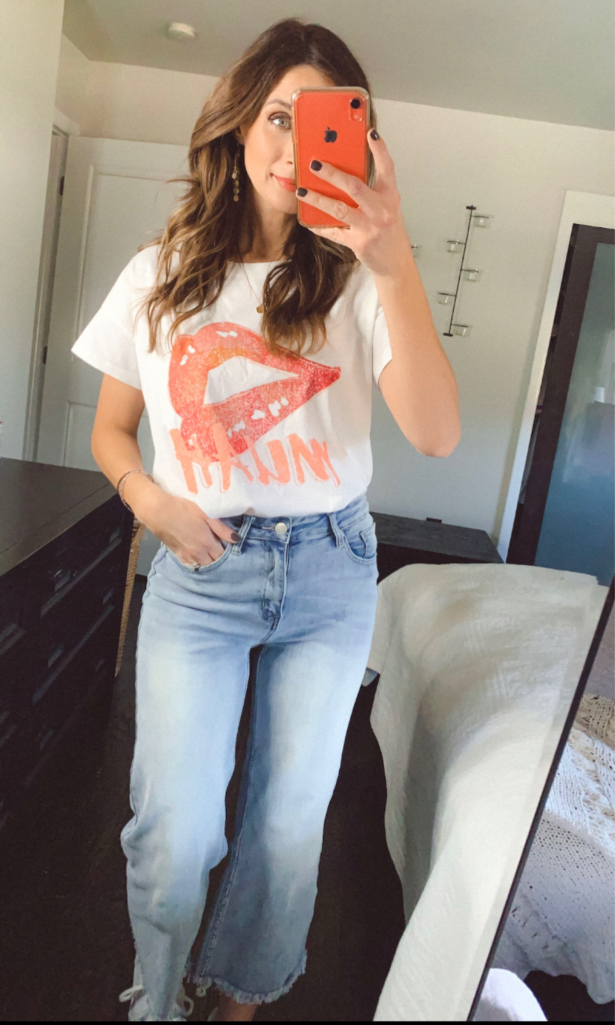 Size small still left in this best selling Promesa muah lips graphic tee. I’m wearing a small. Fits tts. 

These Diane cropped jeans are so cute and comfy! I sized down to a 25

Social threads, graphic Tess



#LTKSeasonal #LTKunder50 #LTKunder100