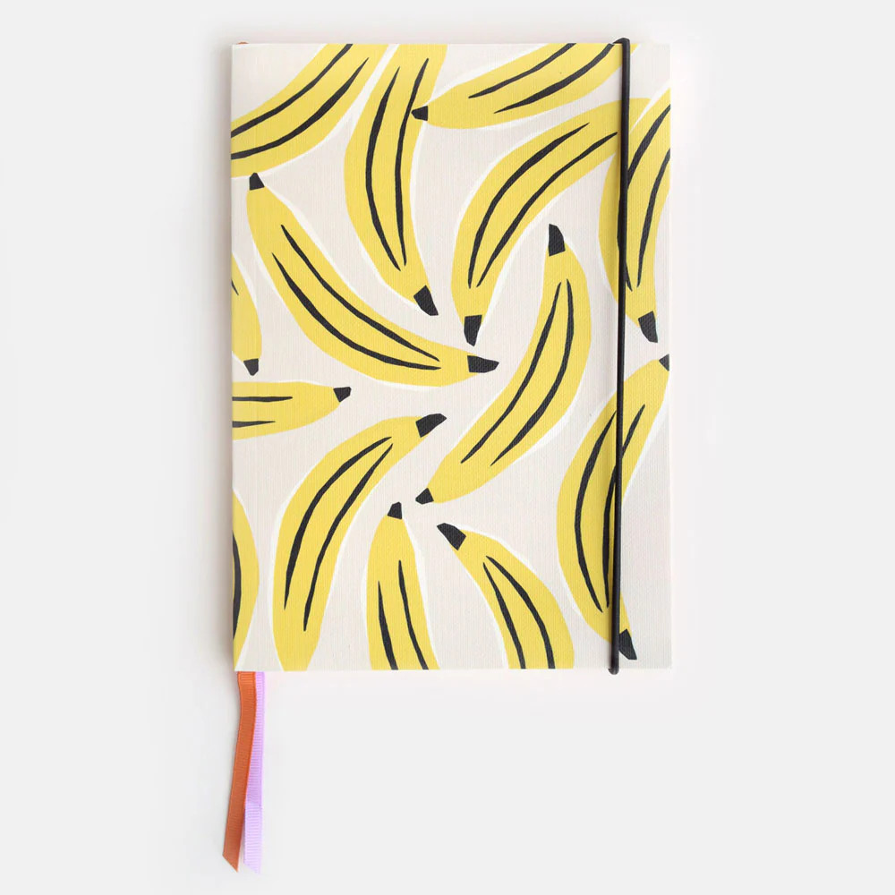 Bananas A5 Soft Cover Notebook | Caroline Gardner