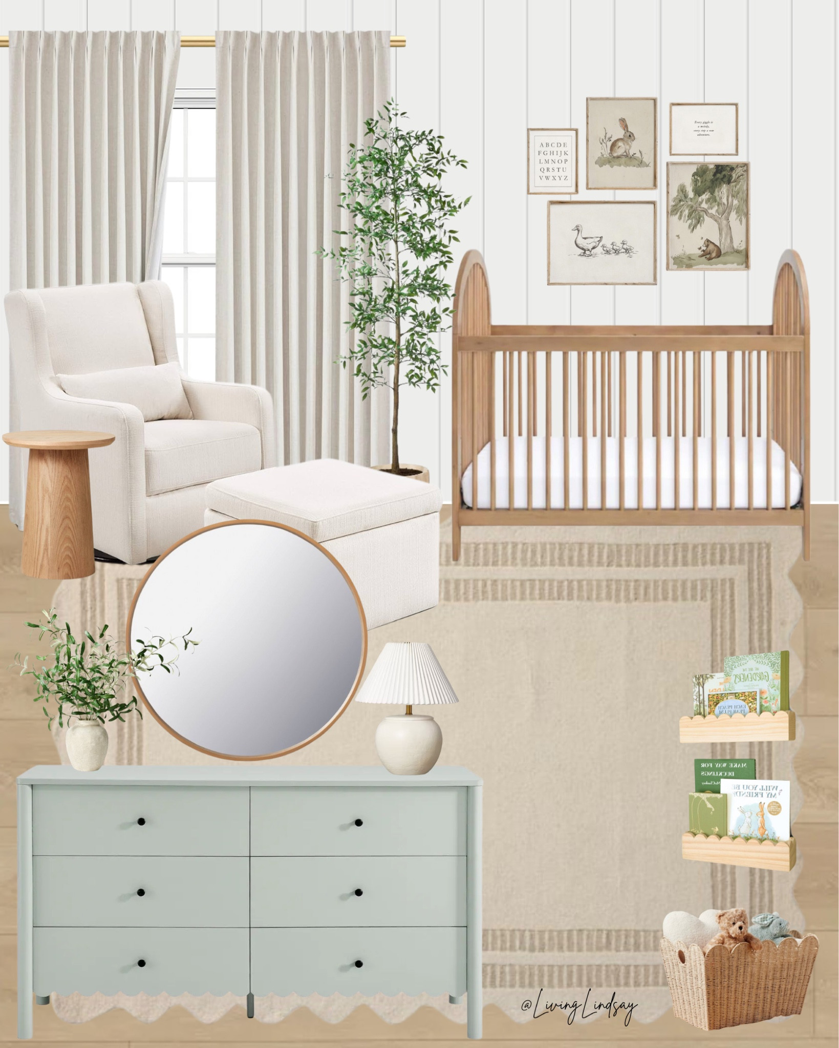 Neutral nursery, neutral baby, nursery ideas, nursery furniture, nursery rug, nursery inspo, dresser, glider, crib, area rug, nursery decor, gender neutral nursery 

#LTKFamily #LTKBaby #LTKHome