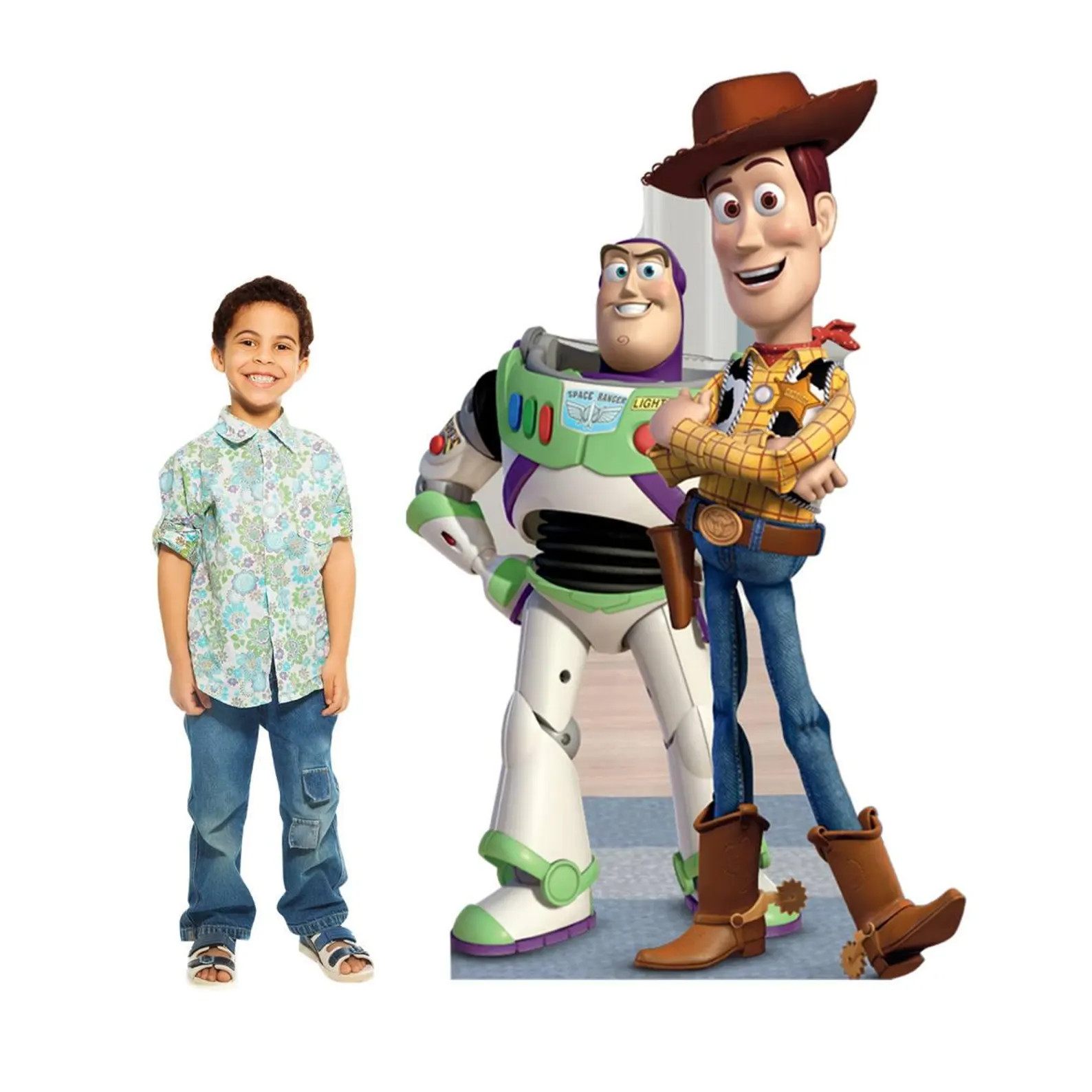 Life-Size Buzz & Woody Cardboard Standee: Toy Story Party Decor | Etsy (Global)