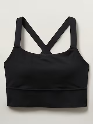 Warrior Longline Bra D-DD+ | Athleta