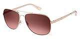 Juicy Couture Women's Ju 589/S Aviator Sunglasses | Amazon (US)