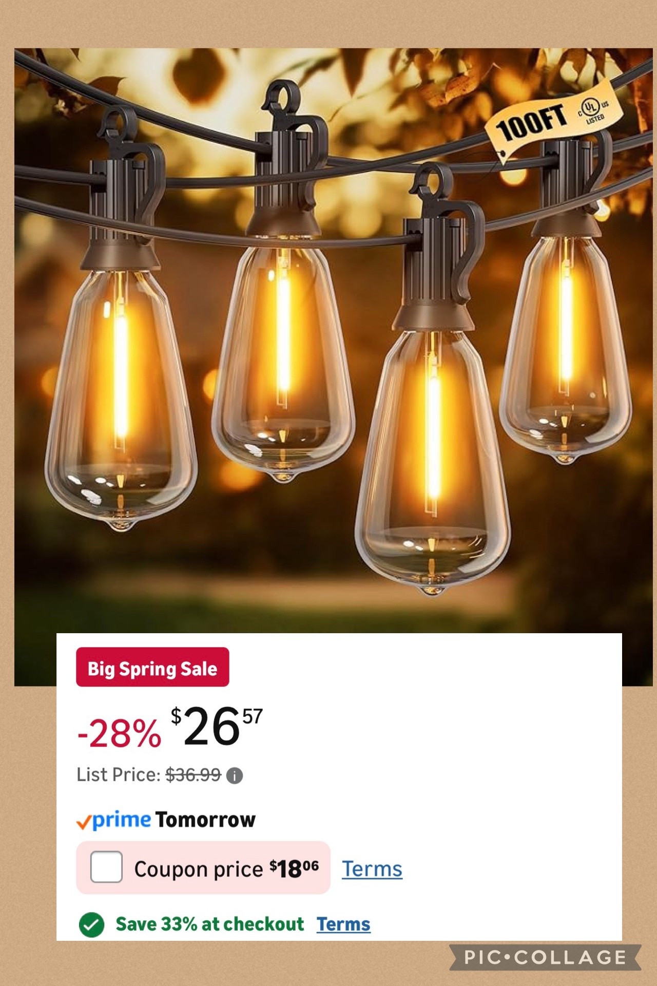 Huge deal on solar strong lights!

Amazon BIG SPRING SALE deals 

Outdoor outside patio backyard wedding party lighting 

#LTKHome #LTKWedding #LTKSaleAlert