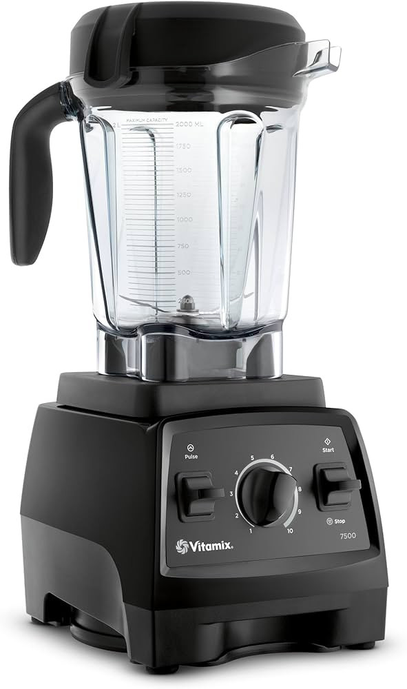 Vitamix, Black 7500 Blender, Professional-Grade, 64 oz. Low-Profile Container | Amazon (US)