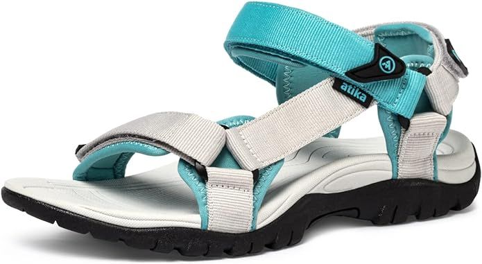 atika Women's Outdoor Hiking Sandals, Comfortable Summer Sport Sandals, Athletic Walking Water Sh... | Amazon (US)
